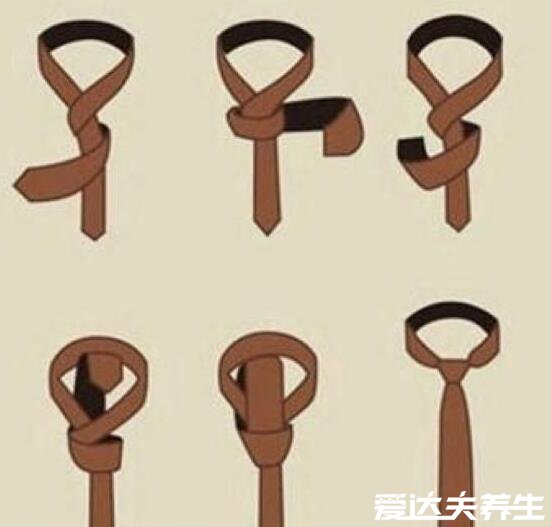 领带打法图解最简单的方法,平结最简单只需要五步便可以完成